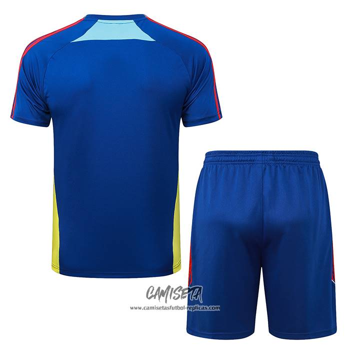 Chandal del Arsenal 2025-2026 Manga Corta Azul - Pantalon Corto